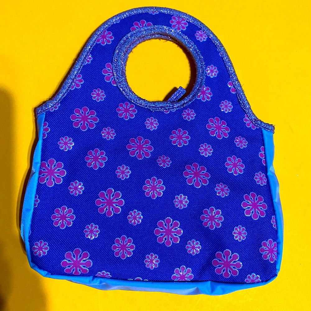 MY LITTLE PONY NWOT VINTAGE 2004 MINI HAND BAG EMBOSSED, SEQUINS, LAVENDER - Picture 7 of 15